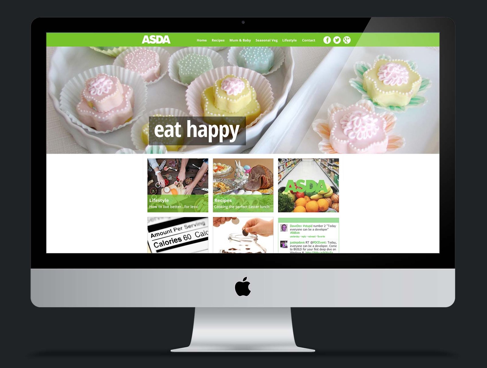 ASDA Magazine Concept for Pitch