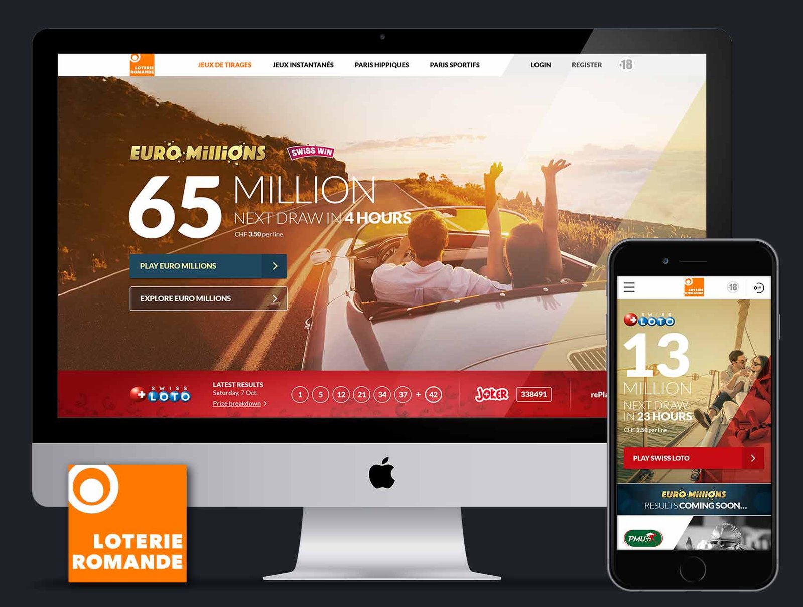 Loterie Romande Website